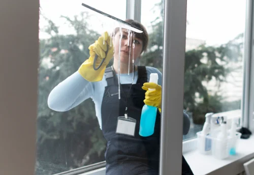 Nettoyage de vitres intérieures et extérieures à Saint-Ybard